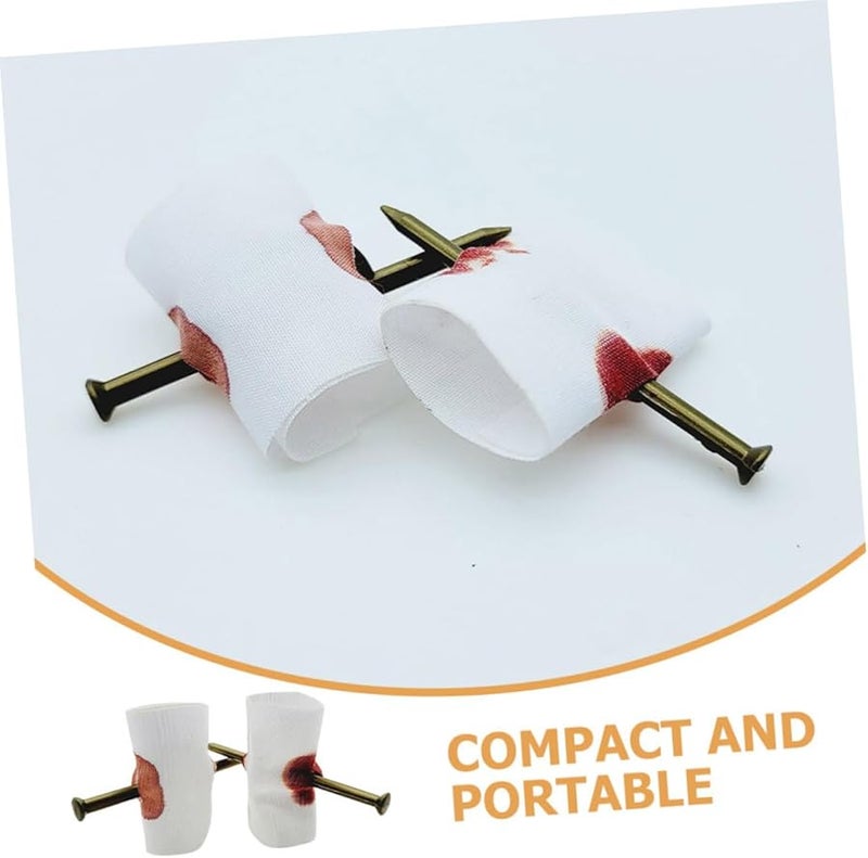 6 Pcs Fake Fingers Halloween Prank Props for Party Performance and Social Interaction - Image 3